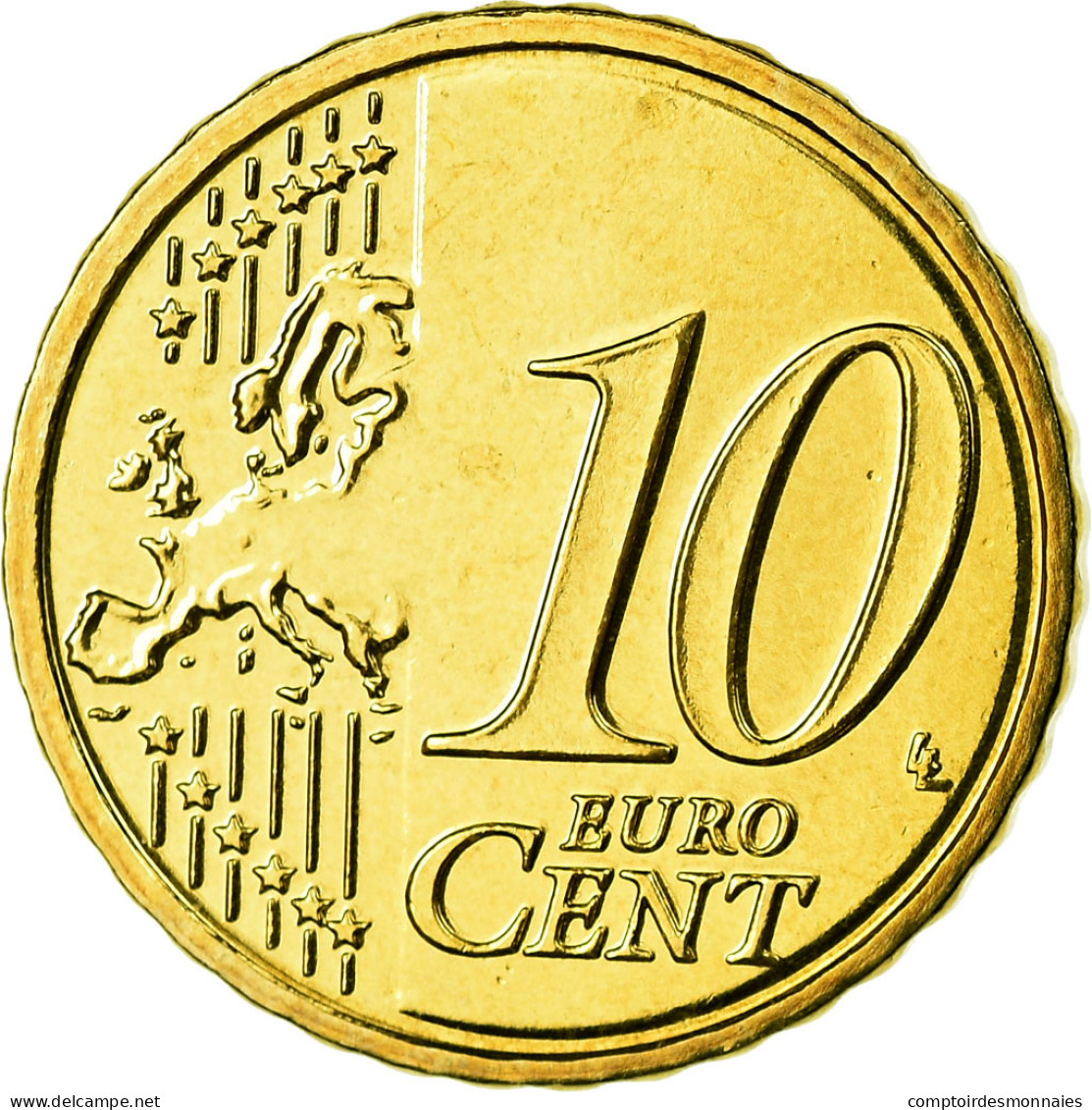 République Fédérale Allemande, 10 Euro Cent, 2010, SPL, Laiton, KM:254 - Allemagne