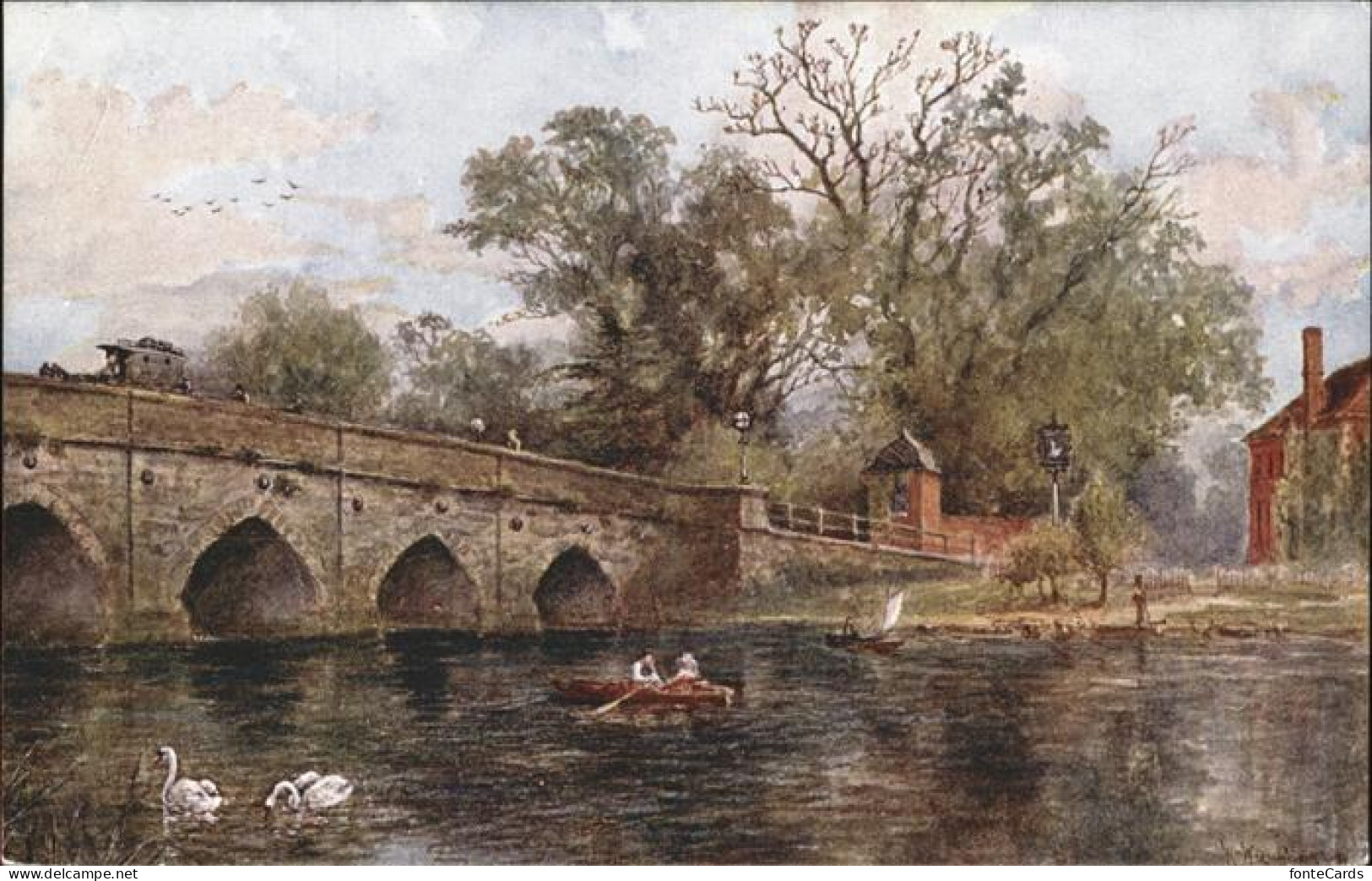 11250113 Stratford-on-Avon Old Clopton Bridge Stratford-on-Avon - Altri & Non Classificati