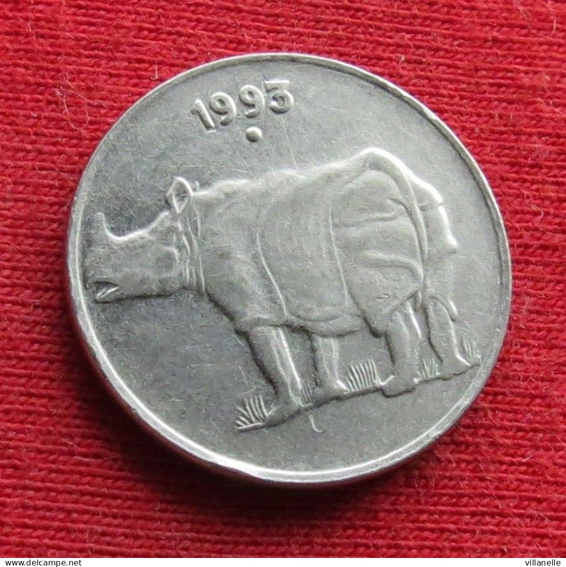 India 25 Paise 1993 N KM# 54 *VT Noida Mint Inde Indien Indies Paisa - Inde