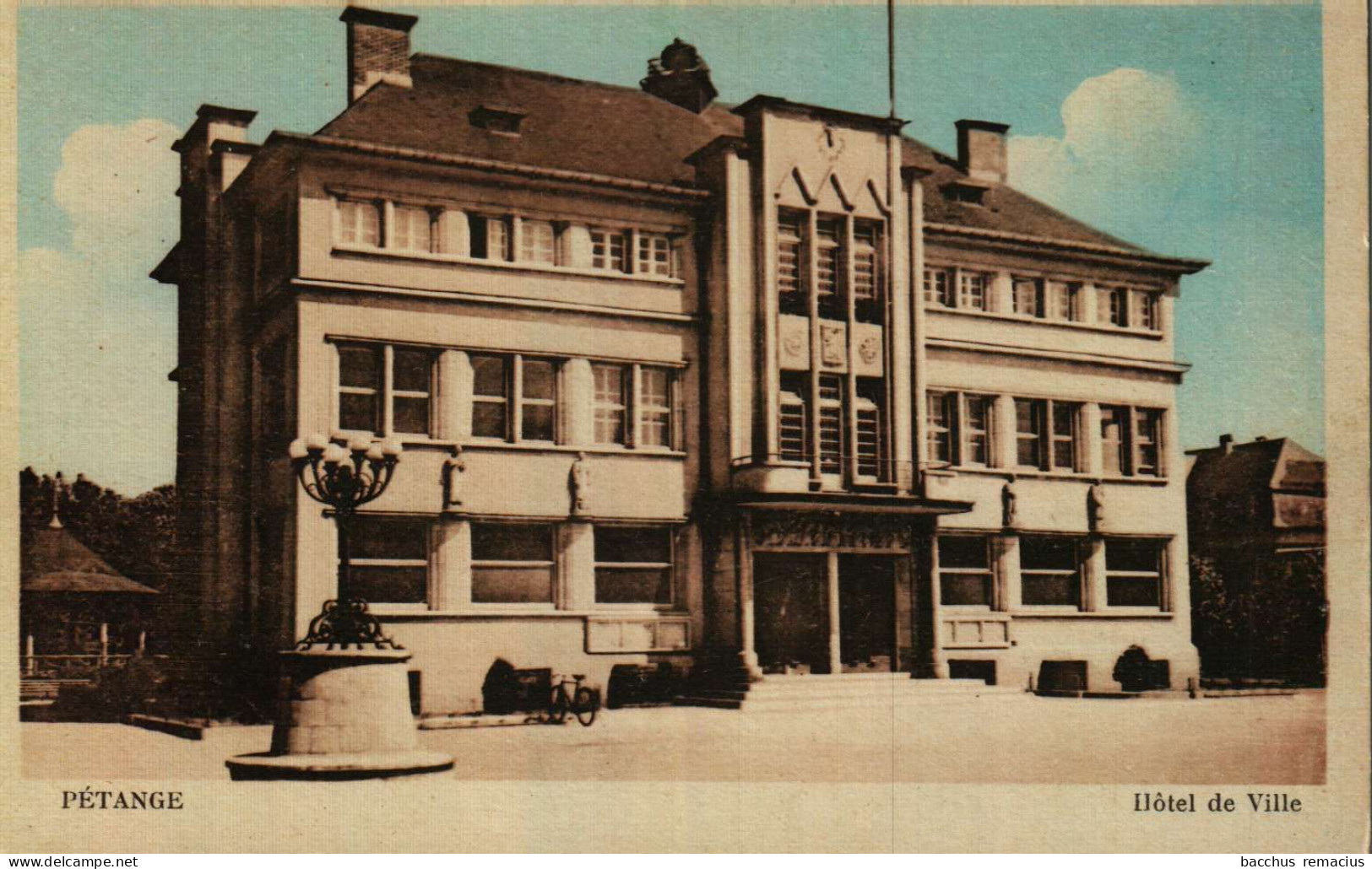 PÉTANGE - Hotel De Ville  (colorée) - Petingen