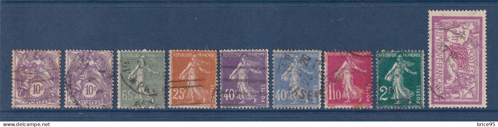 France - YT N° 233 à 240 - Oblitéré - 1927 à 1931 - Used Stamps