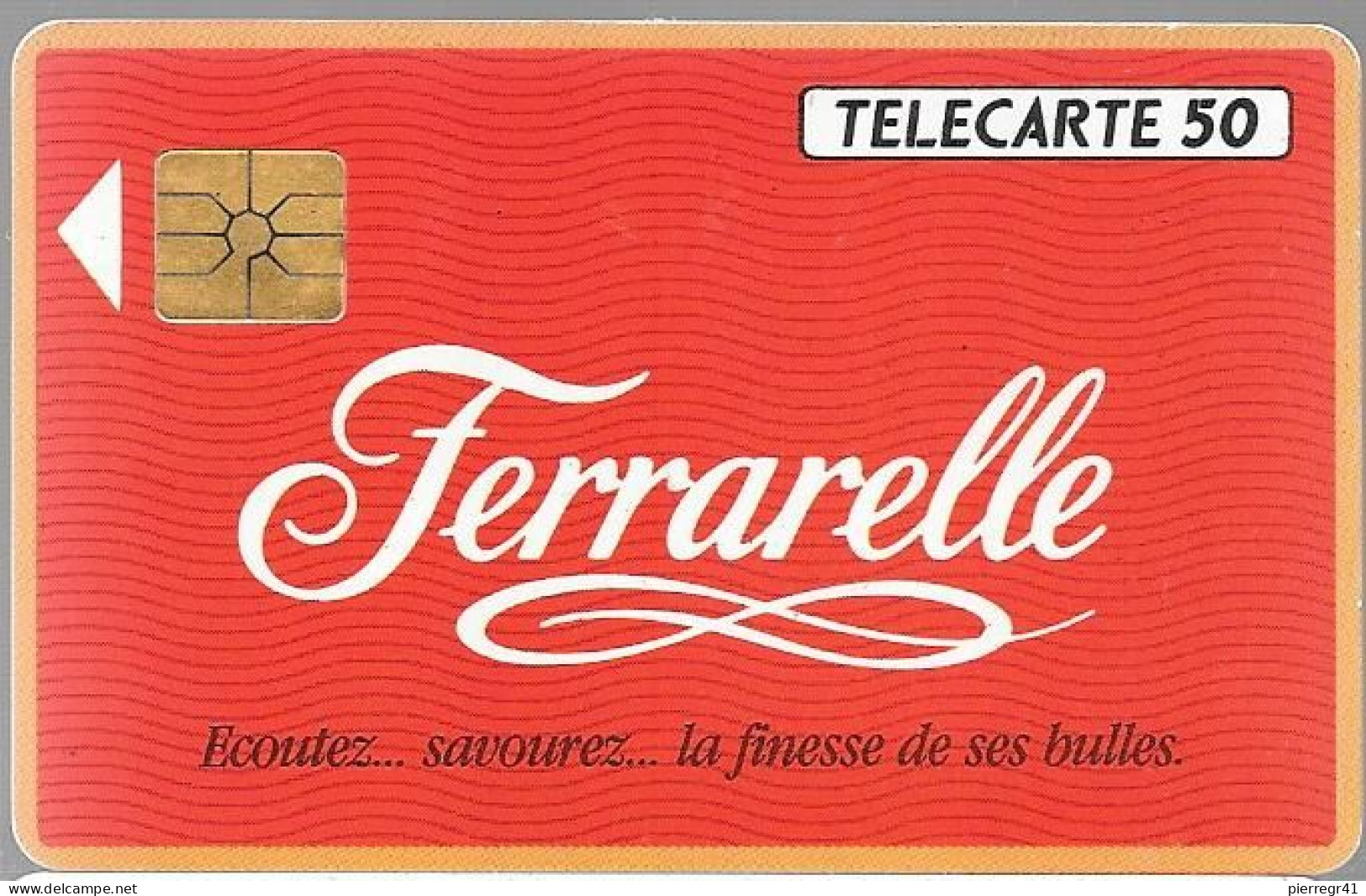 CARTE-PRIVEE-50U-GemA-D602-FERRARELLE-R° Glacé-N°11835--5000Ex-Utilisé-TBE-/ - Privées