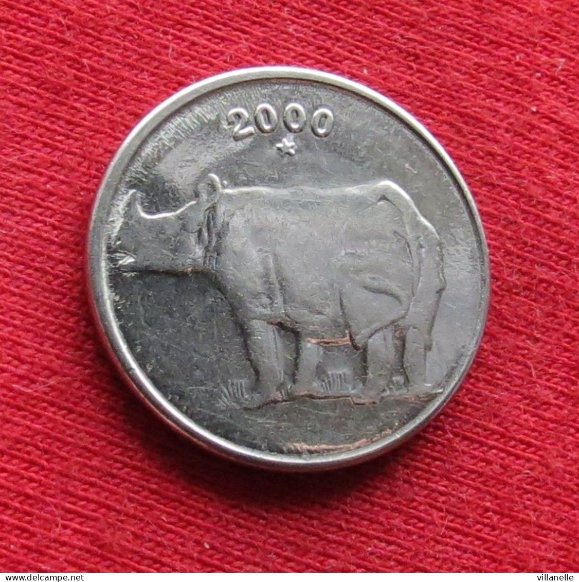 India 25 Paise 2000 H KM# 54 *VT Hyderabad Mint Inde Indien Indies - Inde