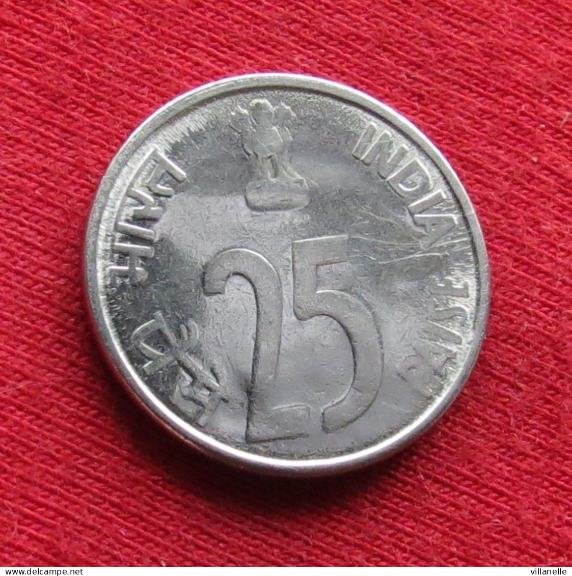 India 25 Paise 2000 H KM# 54 *VT Hyderabad Mint Inde Indien Indies - Inde