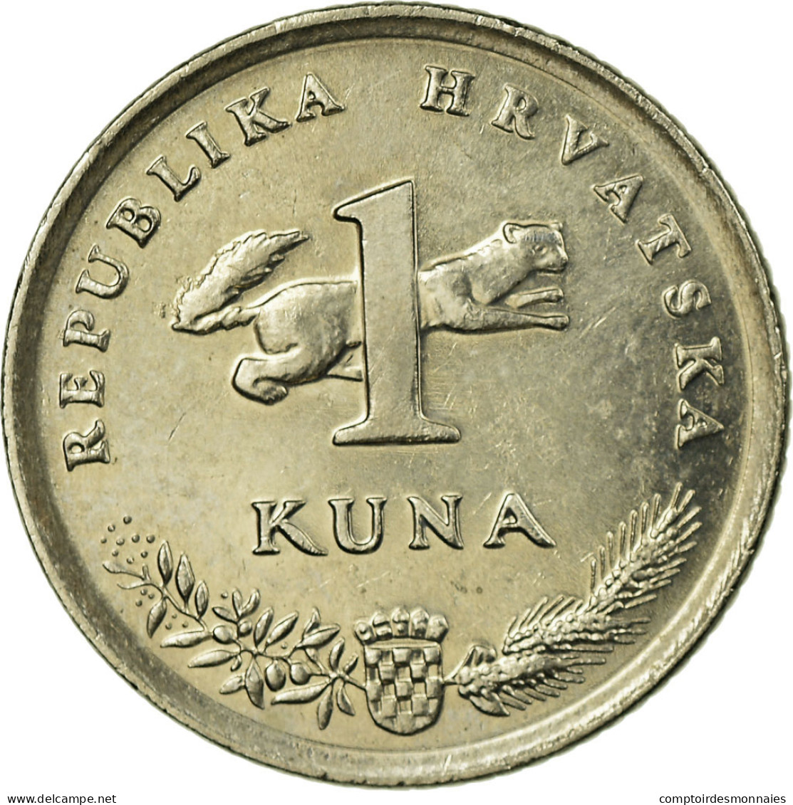 Monnaie, Croatie, Kuna, 1993, SUP, Copper-Nickel-Zinc, KM:9.1 - Croatie