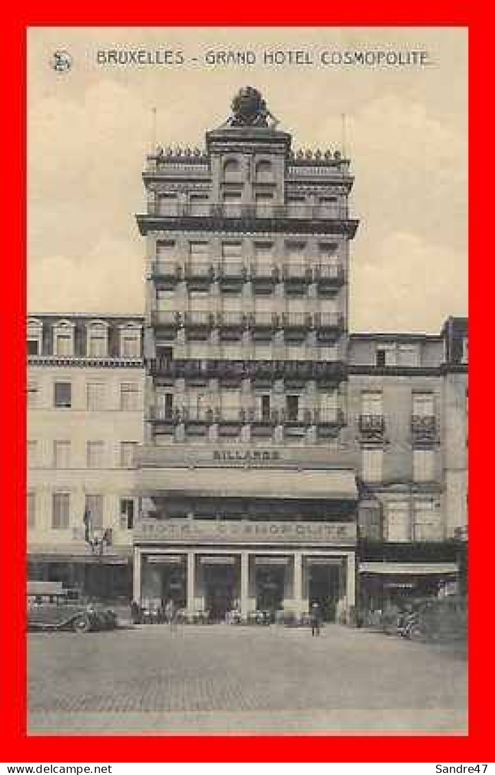 CPA BRUXELLES (Belgique)  Grand Hôtel Cosmopolite. *2896 - Pubs, Hotels, Restaurants