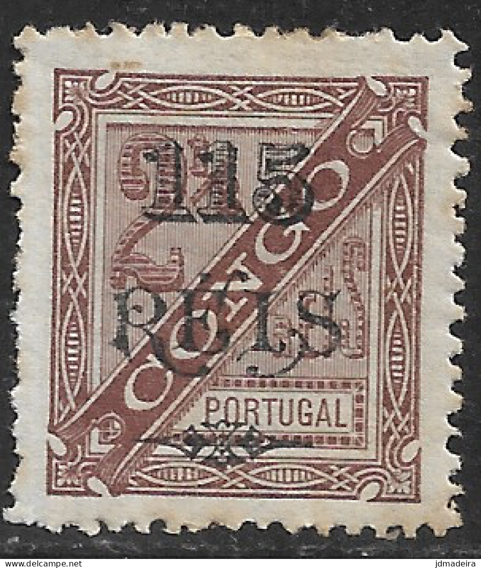 Portuguese Congo – 1902 King Carlos Surcharged 115 On 2 1/2 Réis Mint Stamp - Portugees Congo