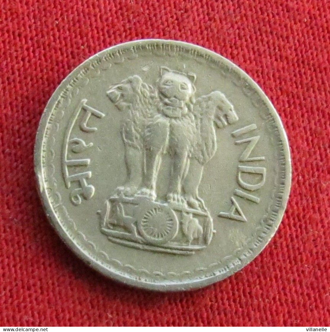 India 25 Paise 1972 C KM# 49 *VT Calcutta Mint  Inde Indien Indies Indie - Inde