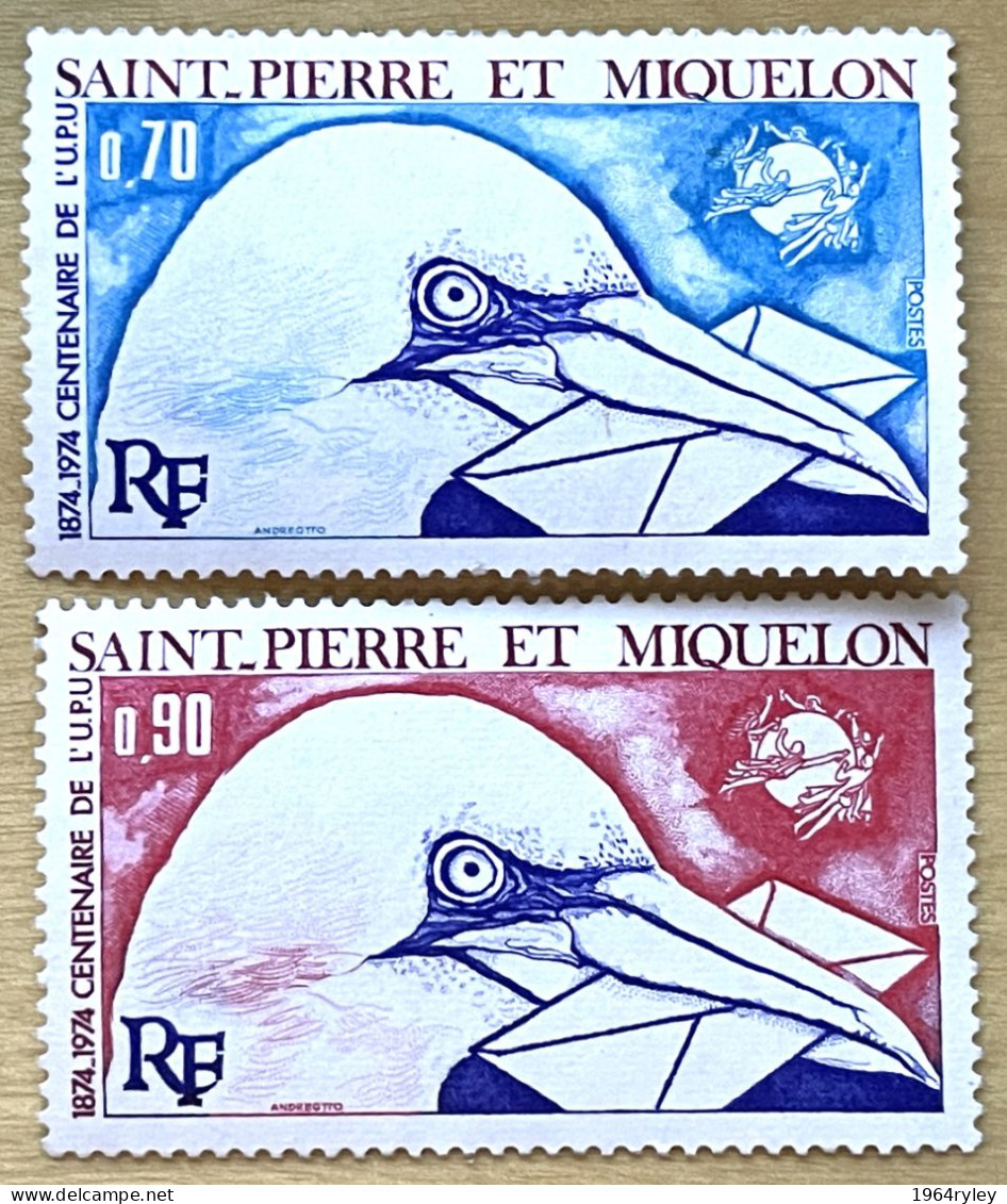 ST. PIERRE - MNH** - 1974 -  #  434/435 - Neufs