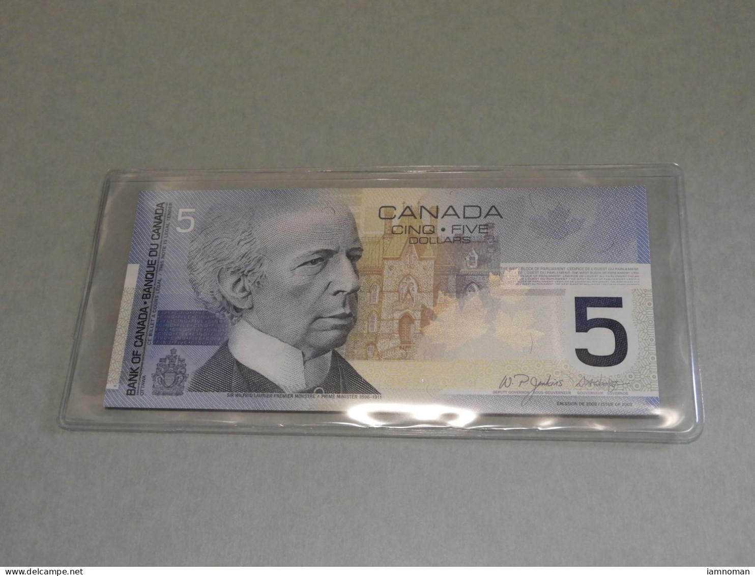 1 X BANK OF CANADA 2005 $5 (HOZ7568251~60) BC-62b - Kanada