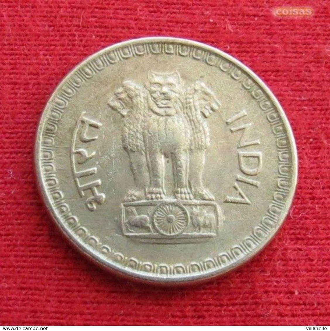 India 25 Paise 1990 B KM# 49.5 *V2T Bombay Mint Inde Indien Indies Indes - Inde