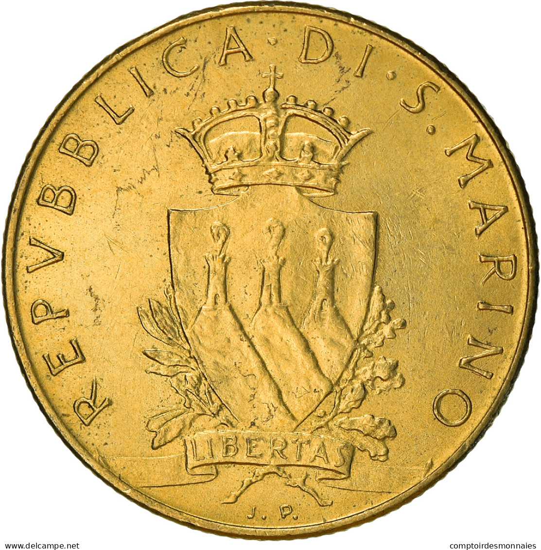 Monnaie, San Marino, 200 Lire, 1979, Rome, TTB+, Aluminum-Bronze, KM:96 - Saint-Marin