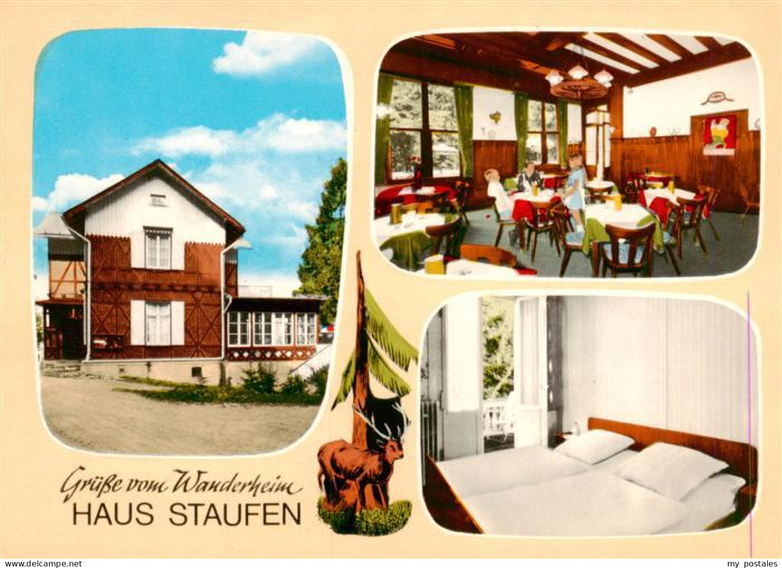 73910281 Kelkheim Wanderheim Haus Staufen Gaststube Zimmer - Kelkheim