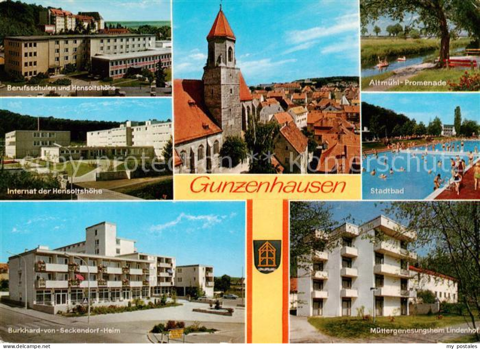 73835479 Gunzenhausen Altmuehlsee Berufsschulen Und Hensoltshoehe Internat Der H - Gunzenhausen