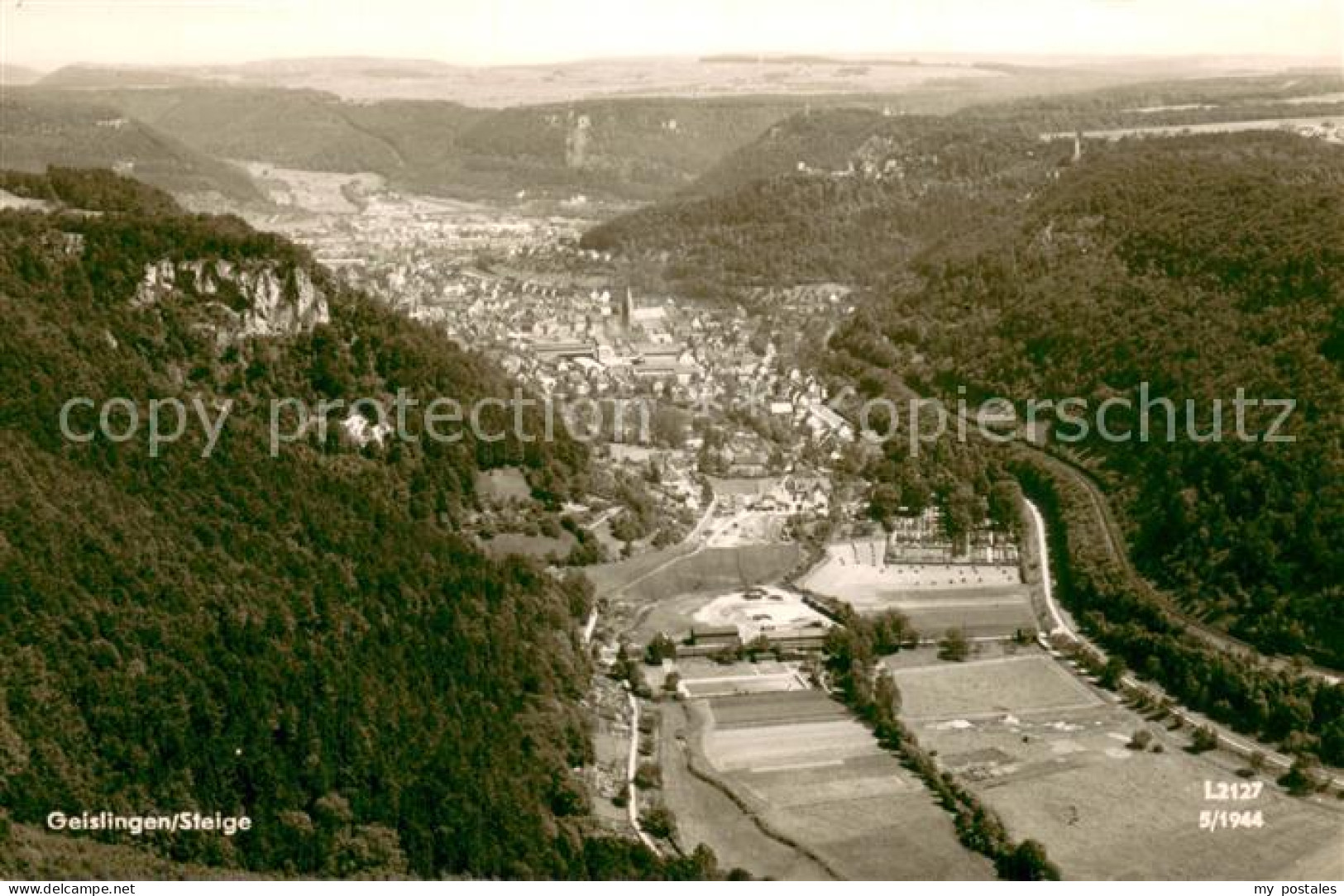 73764175 Geislingen Steige Fliegeraufnahme Geislingen Steige - Geislingen