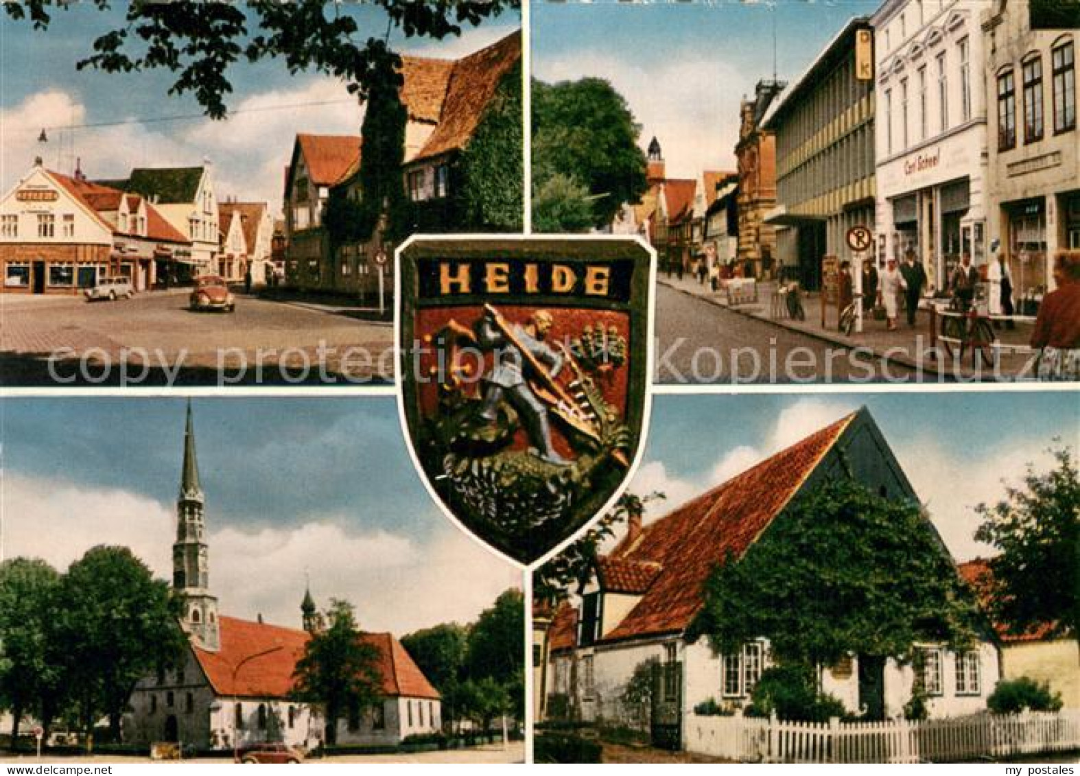 73763950 Heide Holstein Ortsansichten Kirche Heide Holstein - Heide