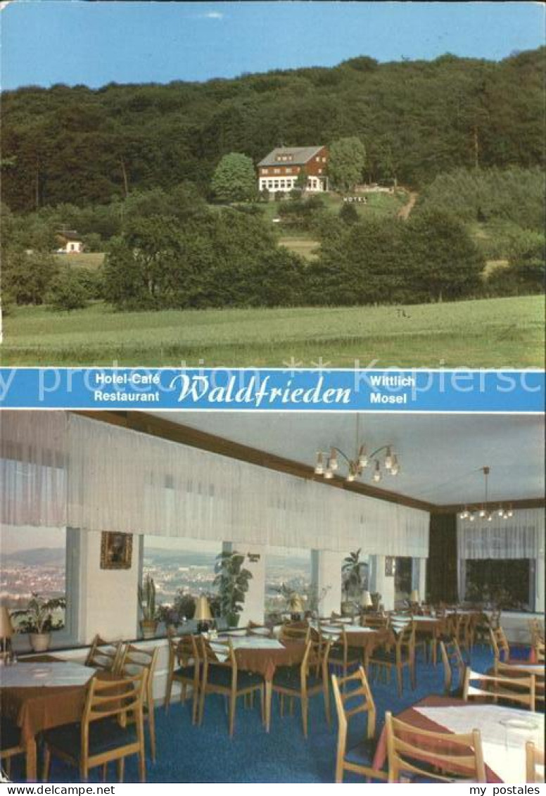 72235647 Wittlich Hotel Restaurant Waldfrieden Gastraum Wittlich - Wittlich