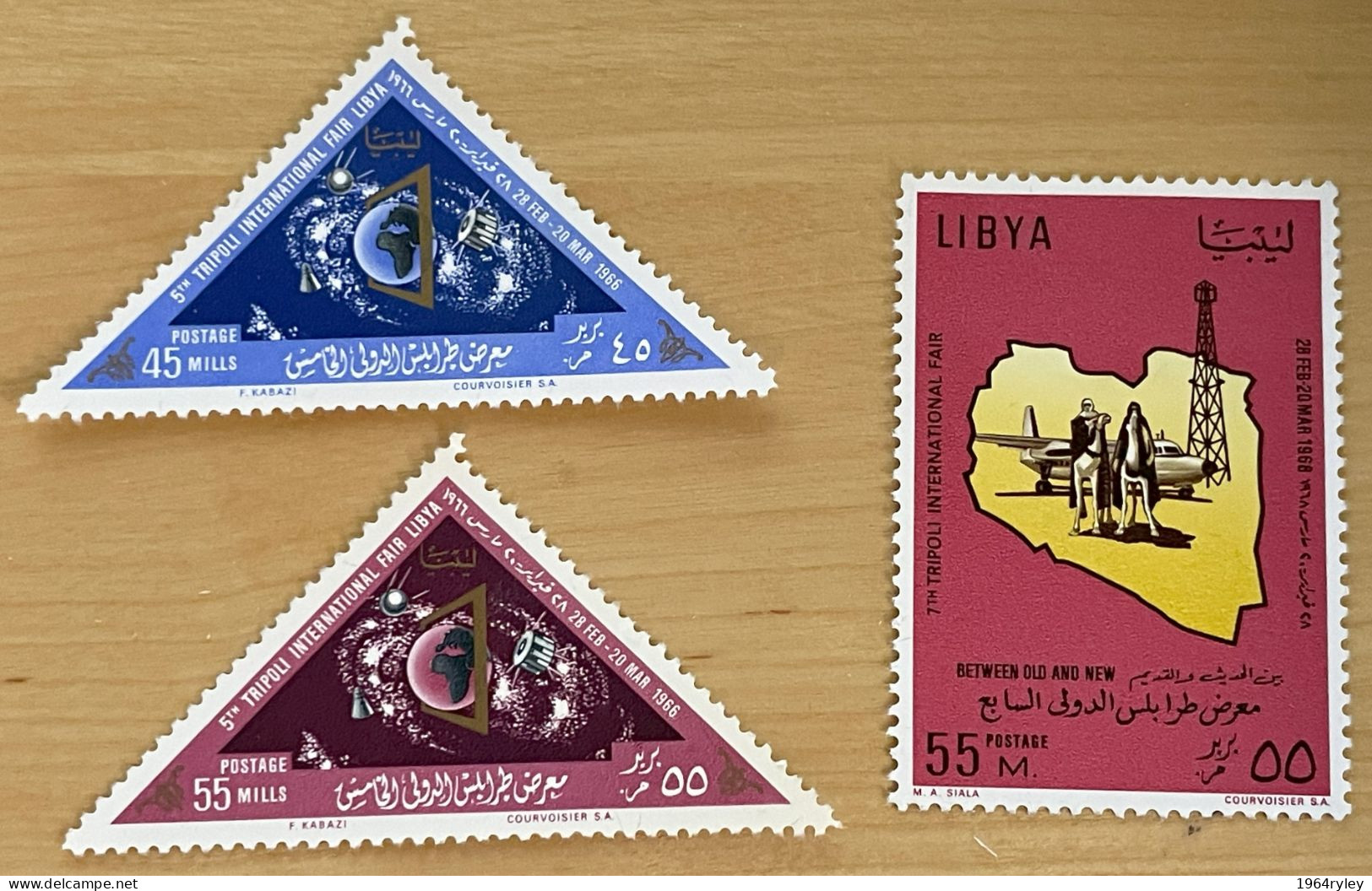 LIBYA - MH* - 1966  # 297/299 - Libia