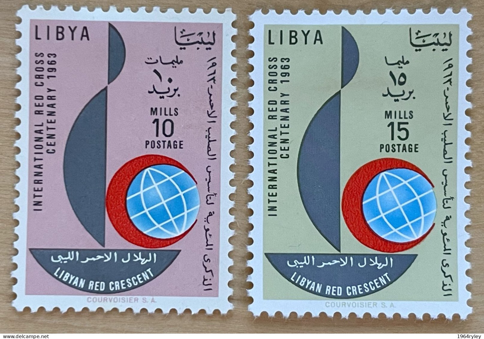 LIBYA - MH* - 1963  # 216/217 - Libia