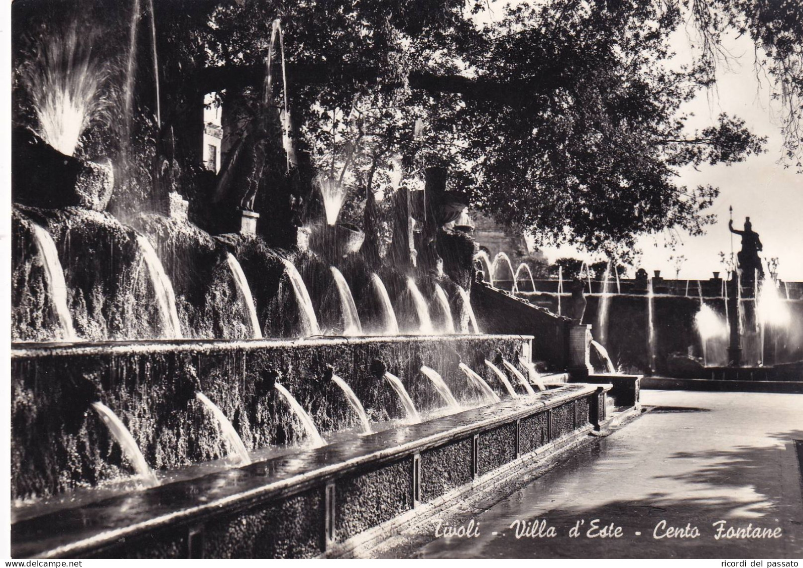 Cartolina Tivoli - Villa D'este ( Tivoli ) Cento Fontane - Tivoli