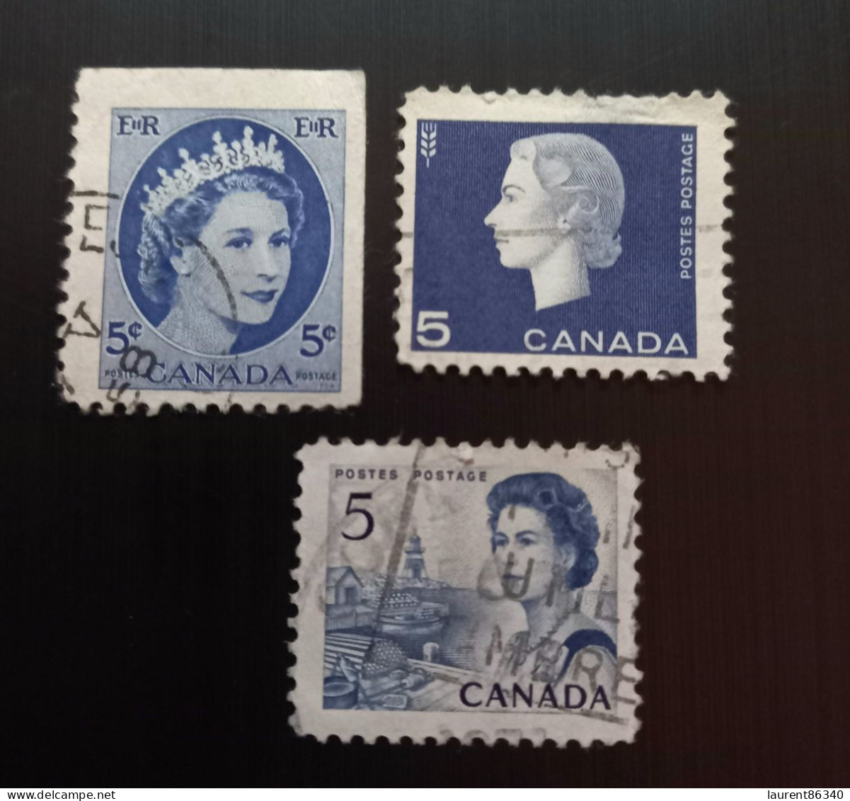 Canada 1954 National Wildlife Week, 1962 Queen Elizabeth II & 1967 The 100th Anniversary Celebration Lot 1 - Used Stamps