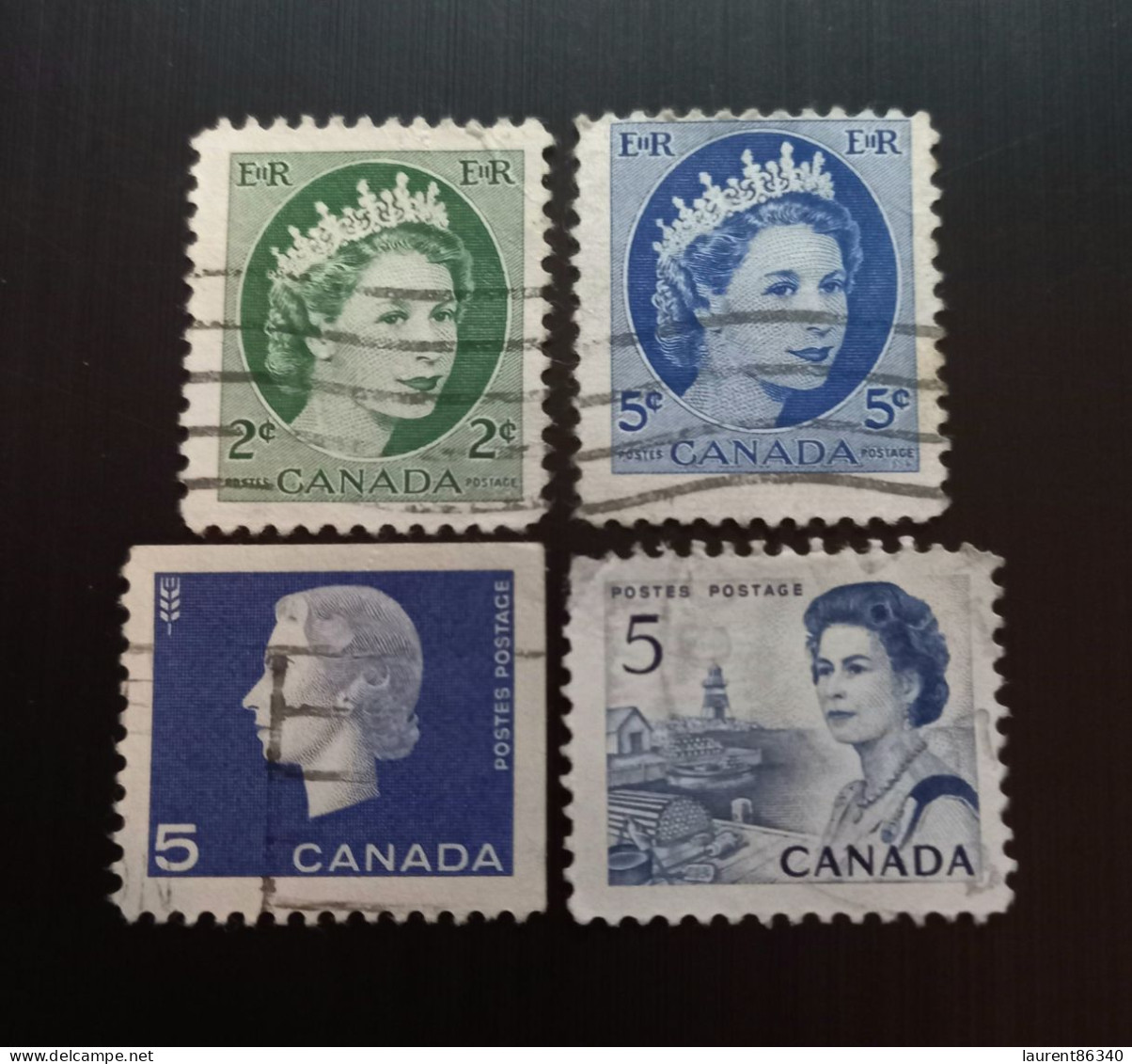 Canada 1954 National Wildlife Week, 1962 Queen Elizabeth II & 1967 The 100th Anniversary Celebration Lot 2 - Used Stamps