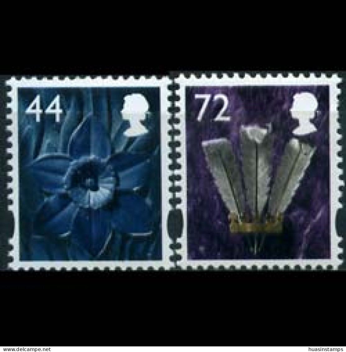 GB REGION-WALES 2006 - #26-7 Flora/Feather Set Of 2 MNH - Wales