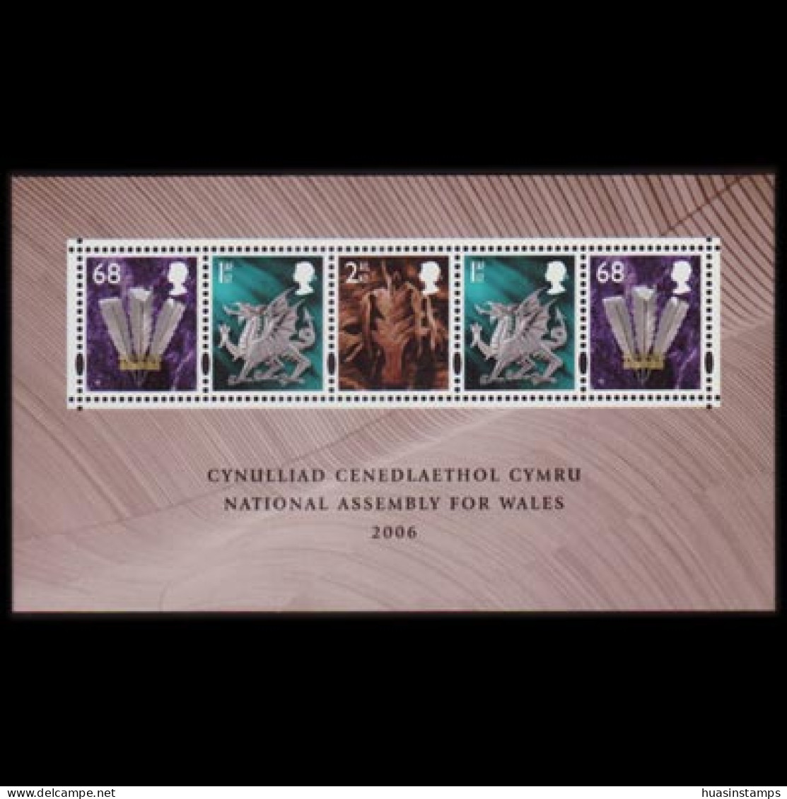 G.B.REGION-WALES 2003 - Scott# 23a S/S Wales Symbols MNH - Pays De Galles