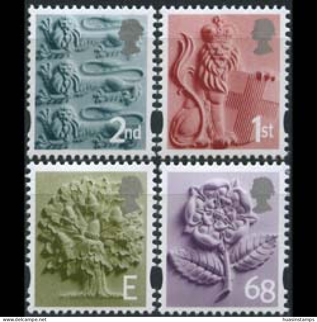 G.B.REGION-ENGLAND 2003 - Scott# 6-9 Symbols Set Of 4 MNH - Engeland