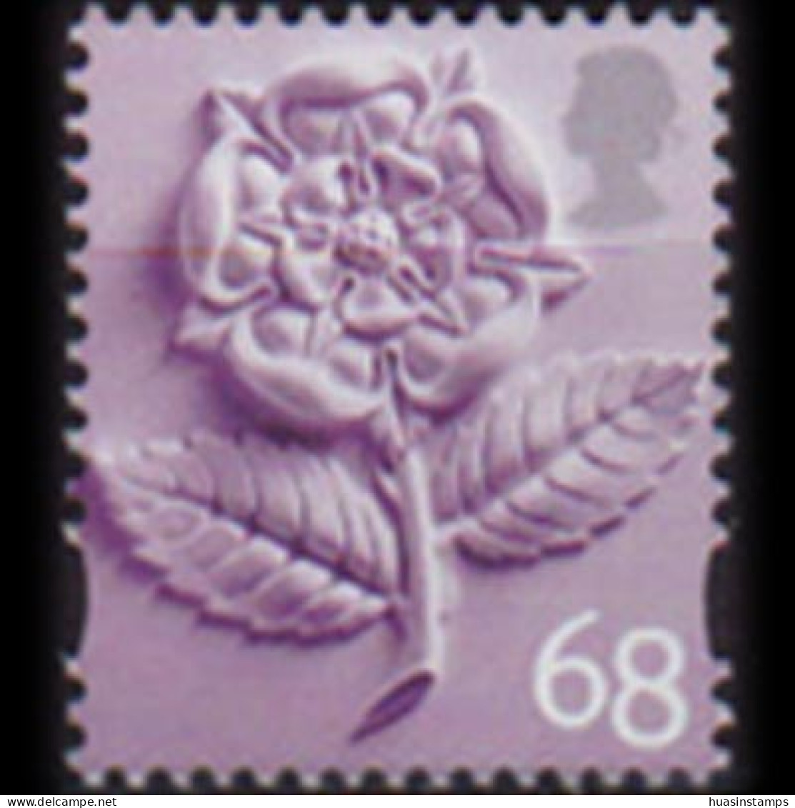 G.B.REGION-ENGLAND 2002 - Scott# 5 Tudor Rose 68p MNH - Angleterre