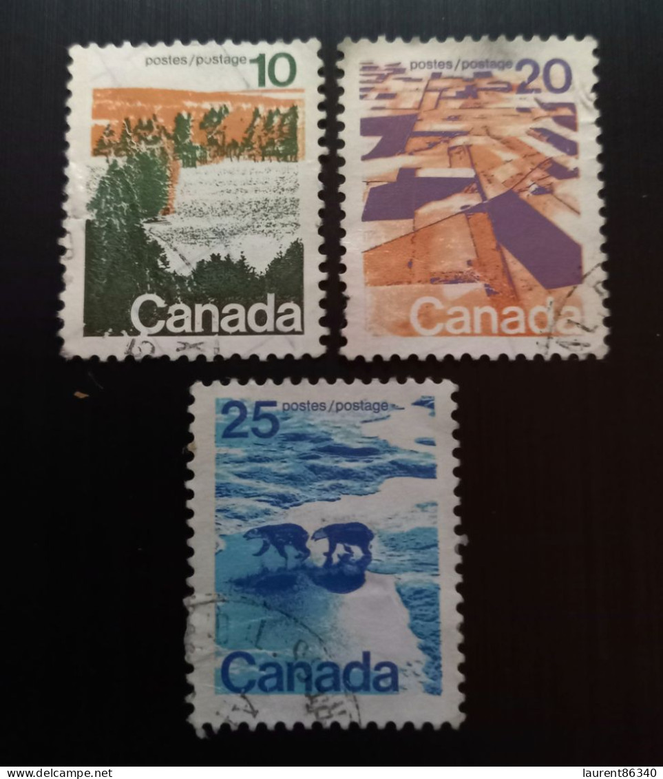 Canada 1972 Landscape Images Modèle: Reinhard Derreth - Oblitérés