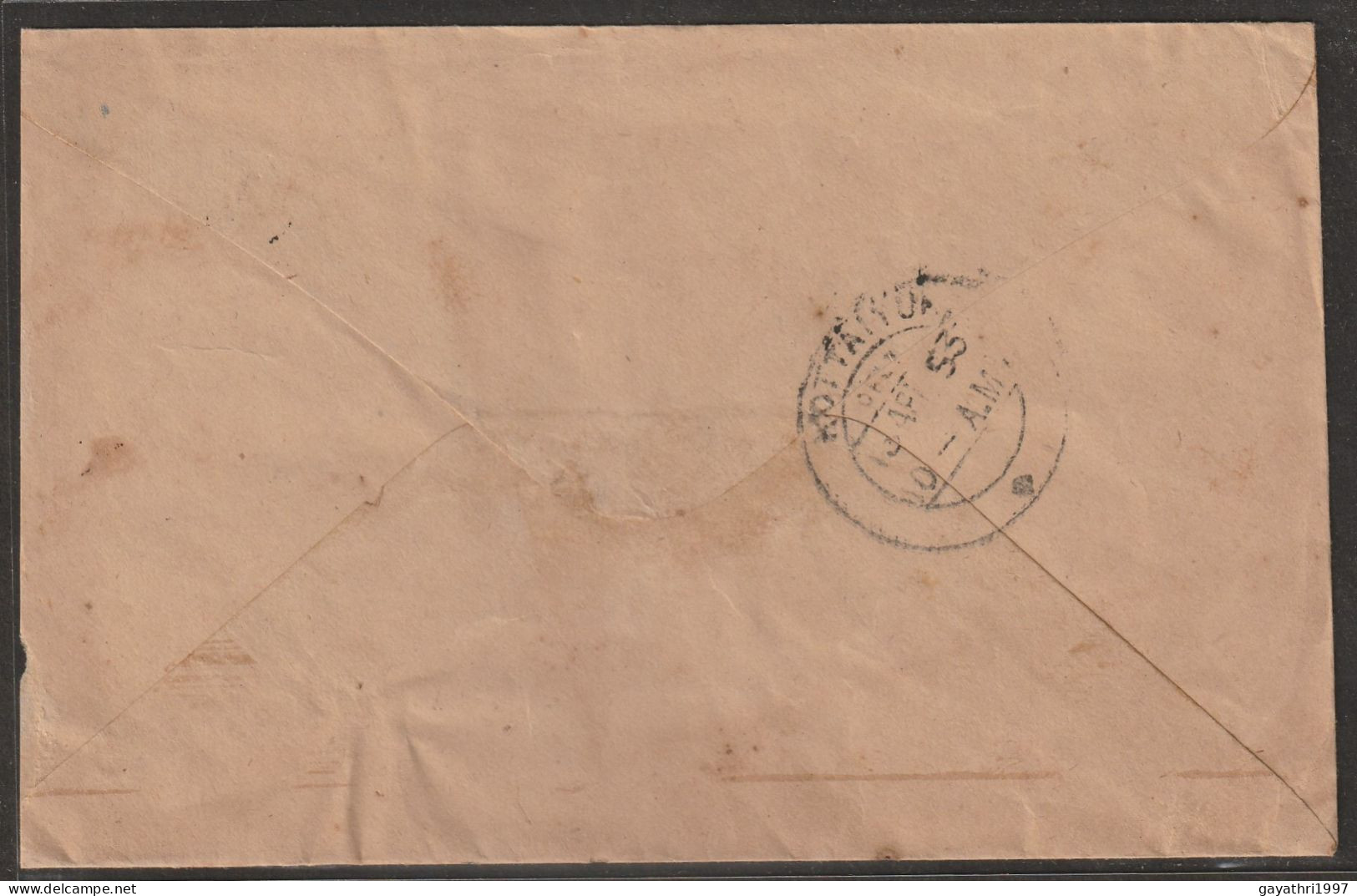 India Bodhisattva Statue Stamps On Cover  1953  (a151) - Hinduismus