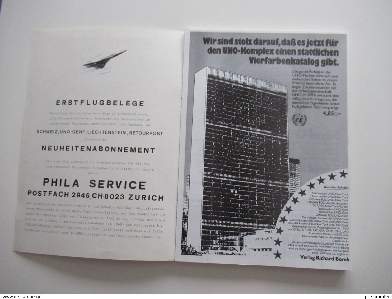 UNO - Philatelie, Handbuch Hb 76, Erstflugbriefe Der Vereinten Nationen, United Nations First Flight Covers 1959 - 1976 - Cataloghi