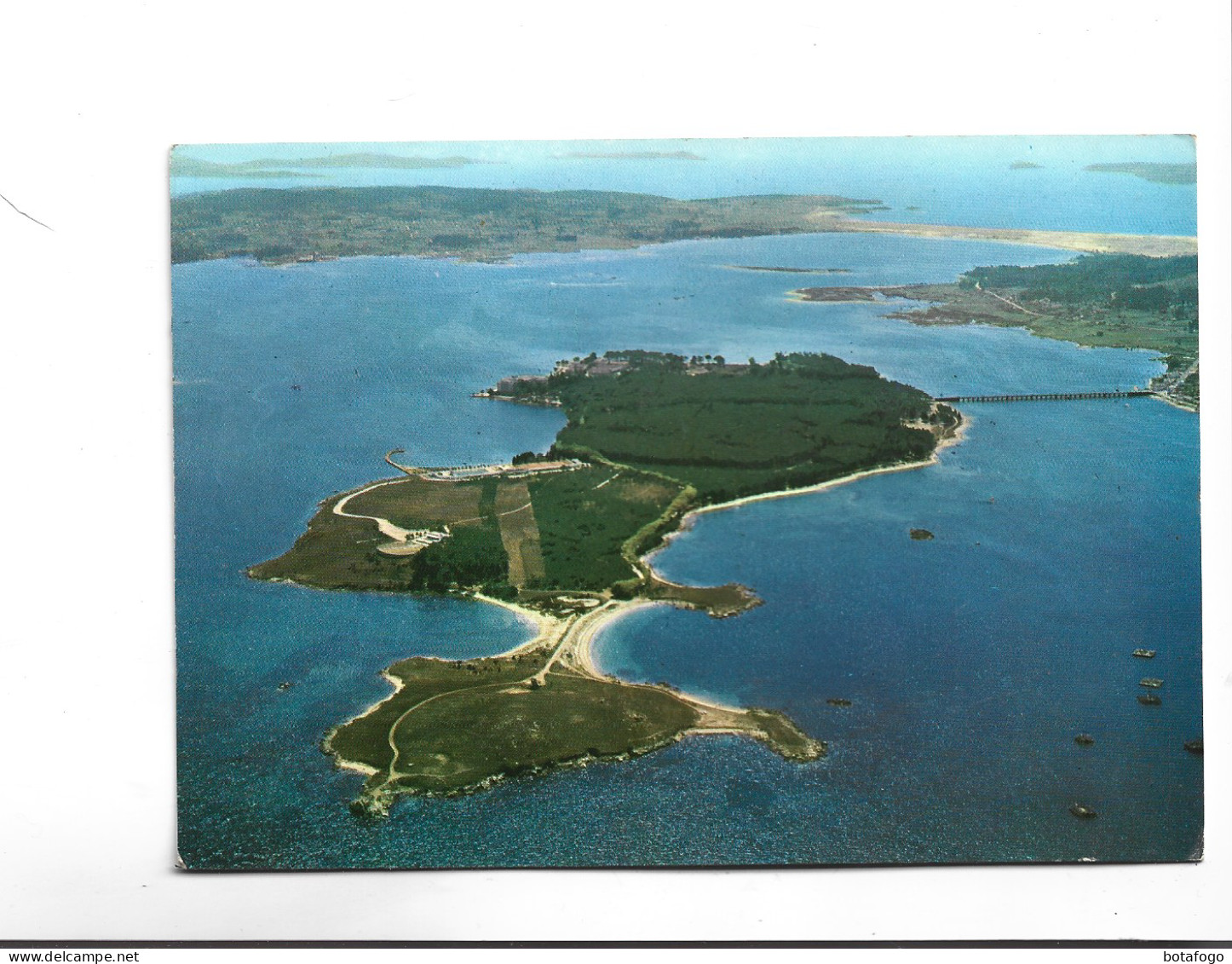 CPM LA TOJA (isla De Ensueno) VISTA AEREA - Pontevedra