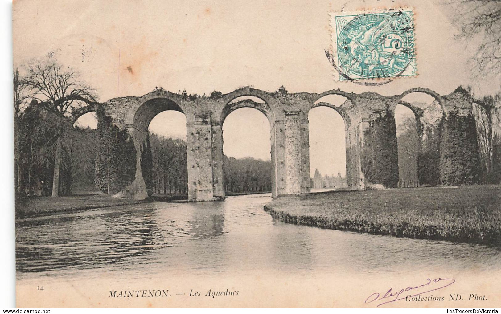 FRANCE - Maintenon - Vue Sur Les Aqueducs - Carte Postale Ancienne - Maintenon