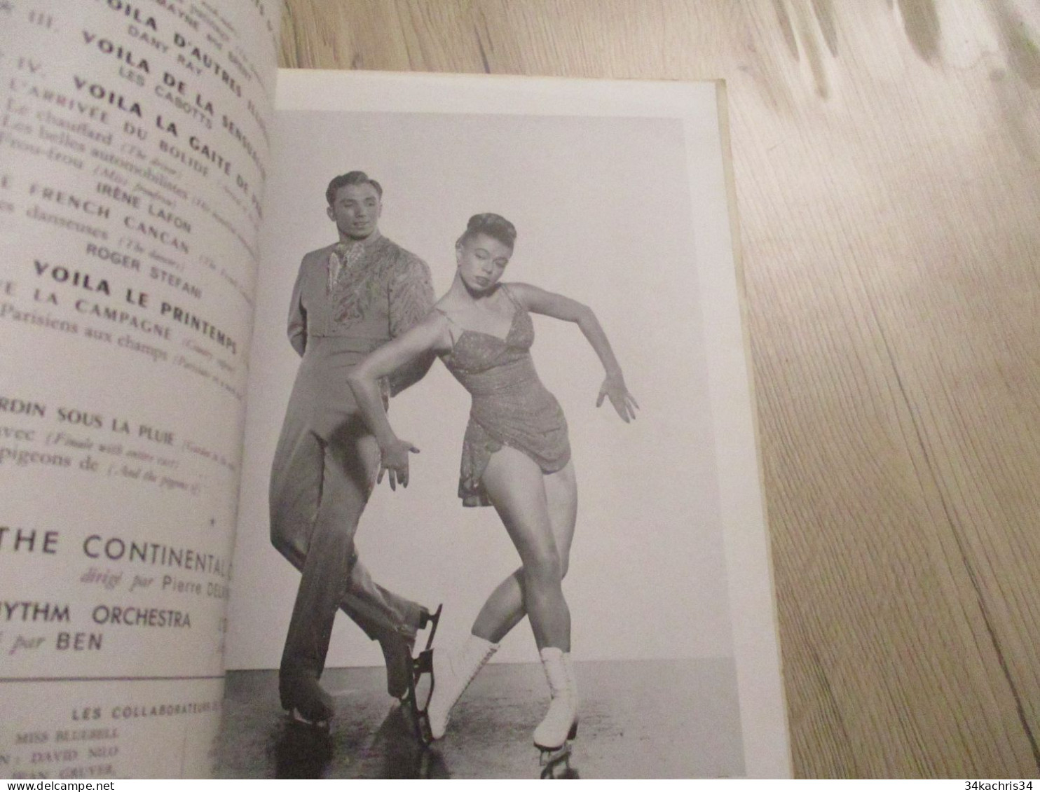ST 35 Programme Illustré Avec Texte Pubs Et Photo Dont Nu Nude Lido - Programma's