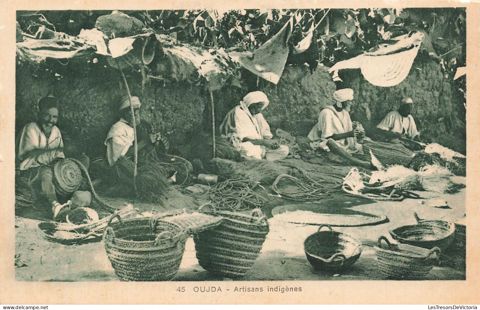 MAROC - Oujda - Artisans Indigènes - Carte Postale Ancienne - Other & Unclassified