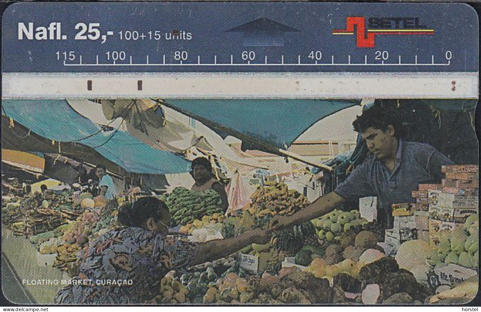 Netherland - Antilles - L&G - Curacao - CUR 5.. 100+15u Floating Market  (907A) - Antilles (Neérlandaises)