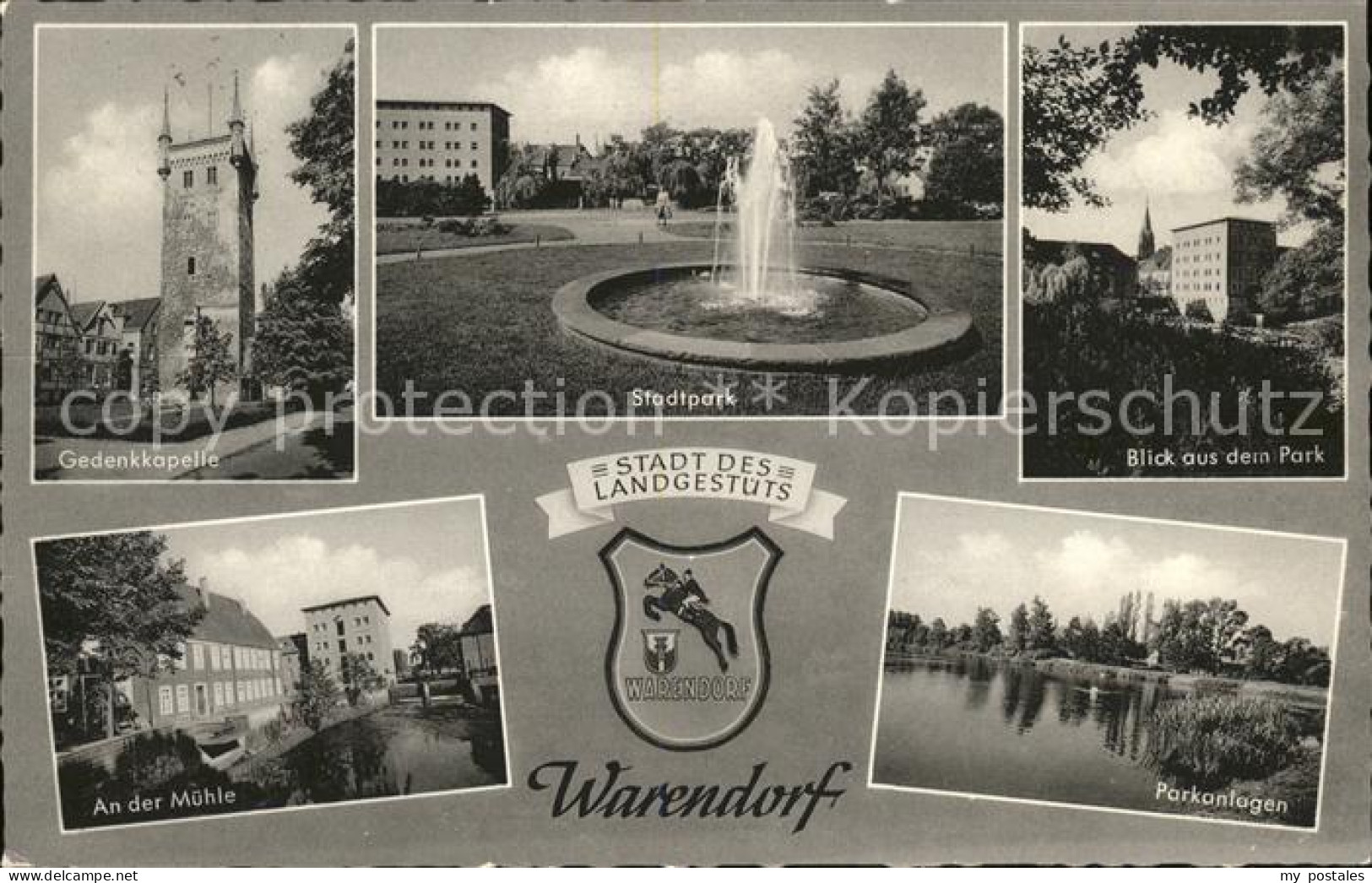 41562573 Warendorf Park Stadtpark Muehle Gedenkkapelle Warendorf - Warendorf