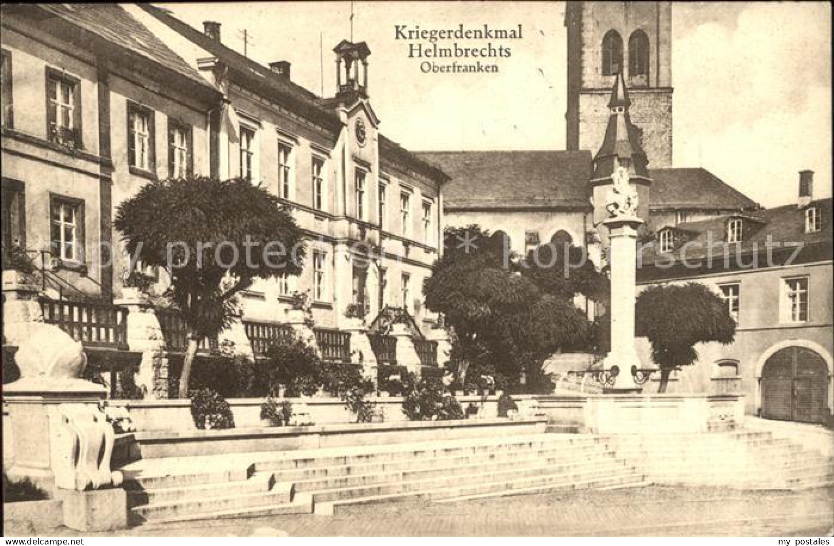 41562159 Helmbrechts Oberfranken Kriegerdenkmal Helmbrechts - Helmbrechts