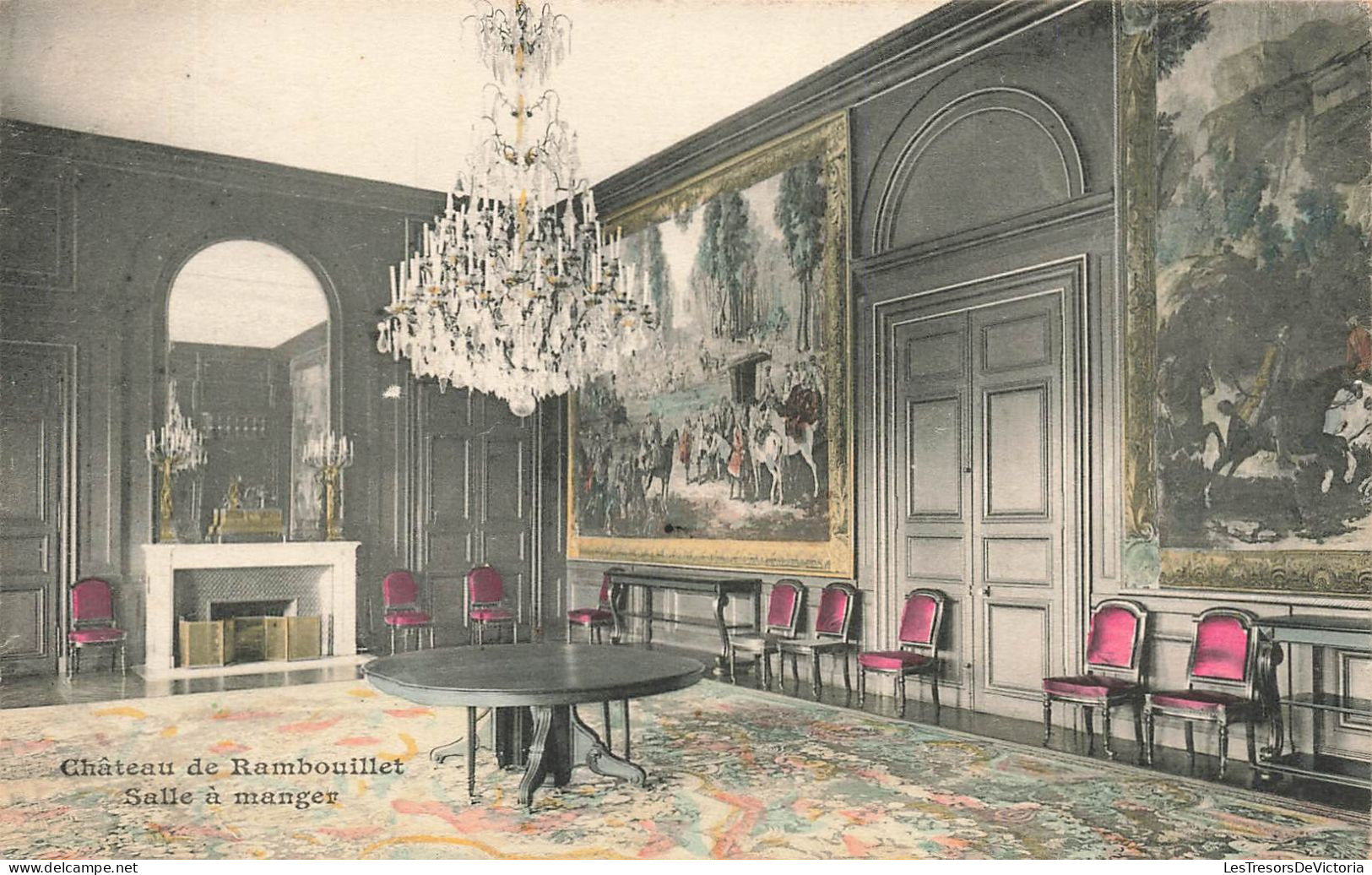 FRANCE - Rambouillet - Château De Rambouillet - Salle à Manger - Colorisé - Carte Postale Ancienne - Rambouillet