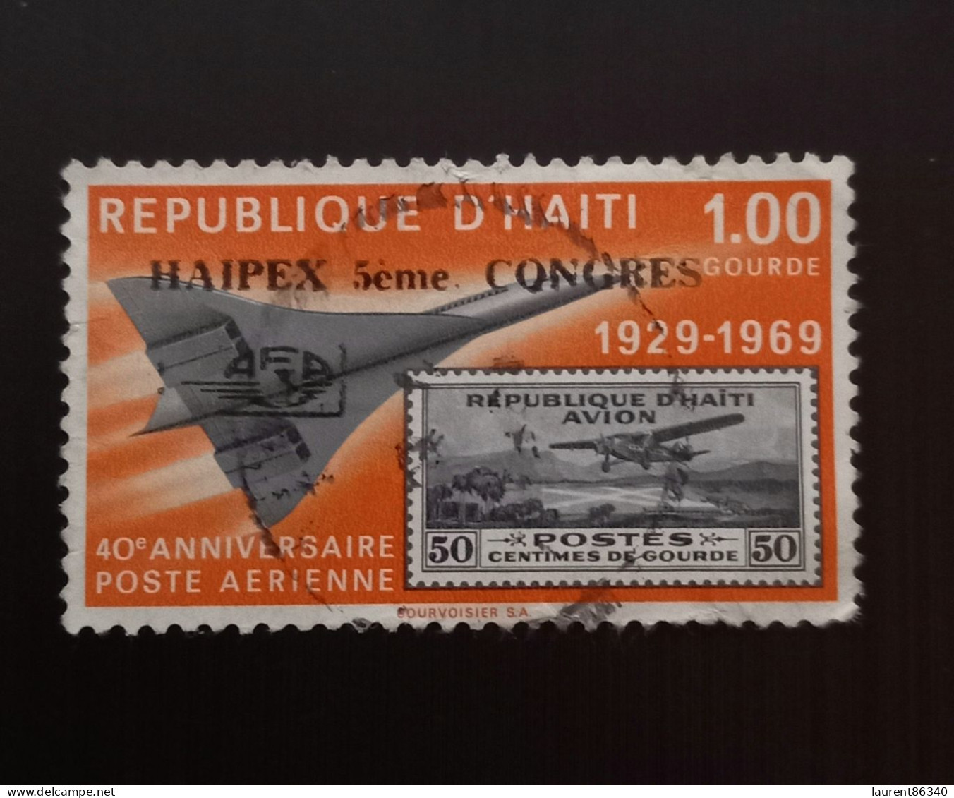 Haïti 1972 Airmail - International Stamp Exhibition "HAIPEX '72" - Haïti