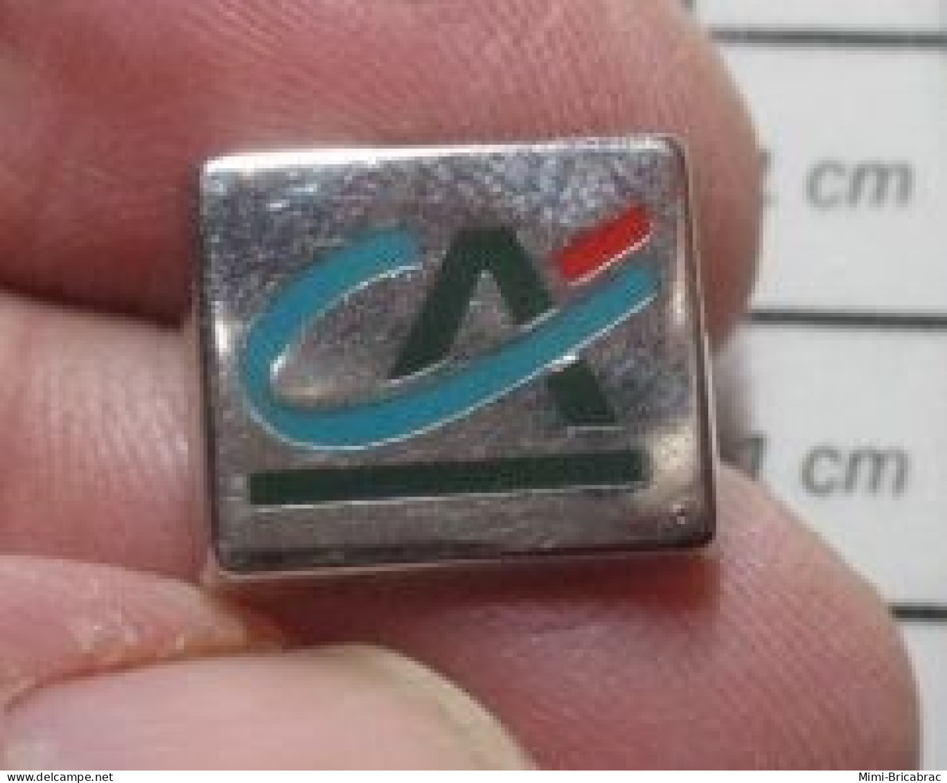 2822 Pin's Pins / Beau Et Rare / BANQUES / MINI PIN'S CREDIT AGRICOLE LOGO DES 90'S Par DECAT - Banks