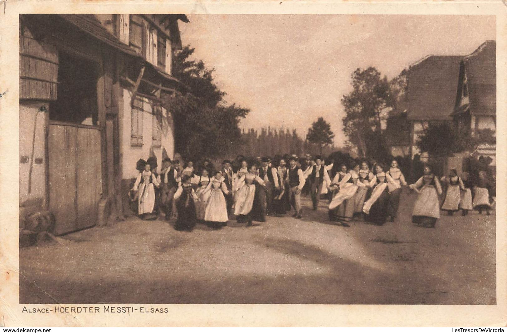 FRANCE - Alsace - Hoerdter - Elsass -  Animé - Carte Postale Ancienne - Otros & Sin Clasificación