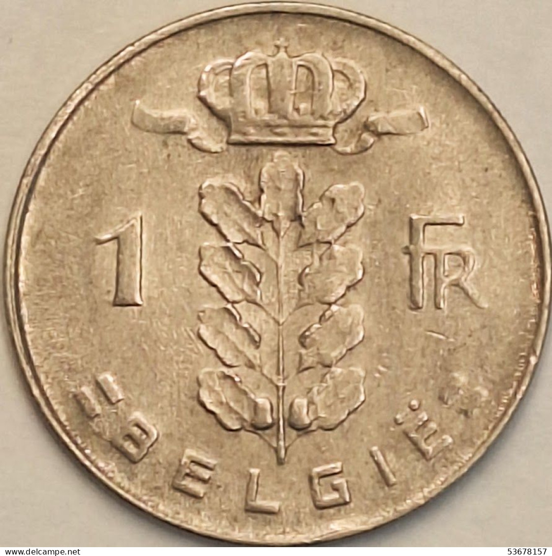 Belgium - Franc 1972, KM# 143.1 (#3137) - 1 Franc