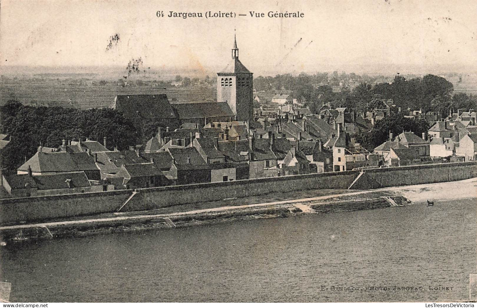 FRANCE - Jargeau - Vue Générale - Carte Postale Ancienne - Jargeau