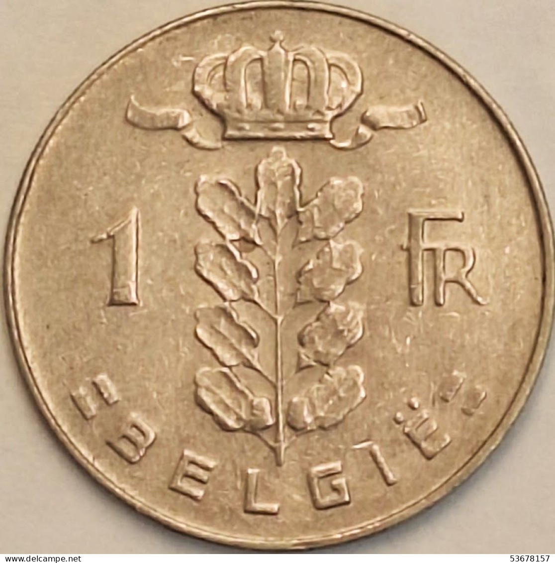 Belgium - Franc 1974, KM# 143.1 (#3138) - 1 Franc