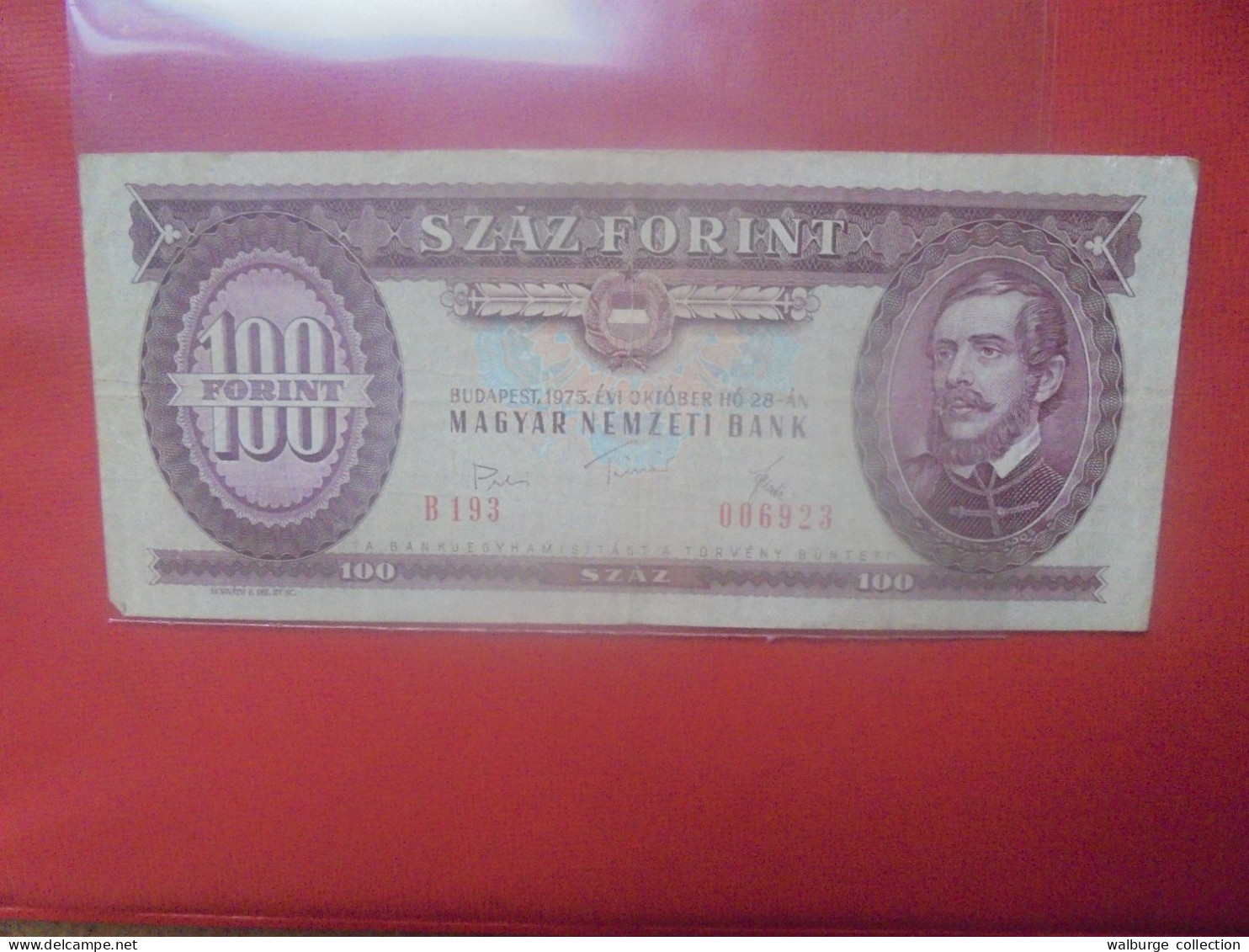 HONGRIE 100 FORINT 1975 Circuler (B.32) - Hungary