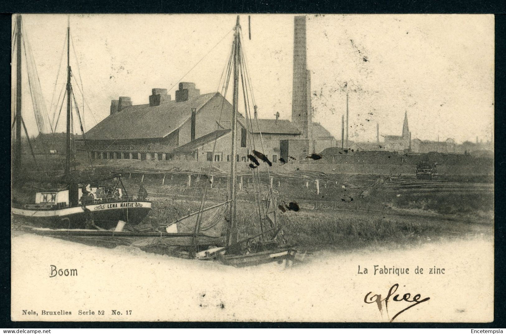 CPA - Carte Postale - Belgique - Boom - La Fabrique De Zinc (CP24099OK) - Boom