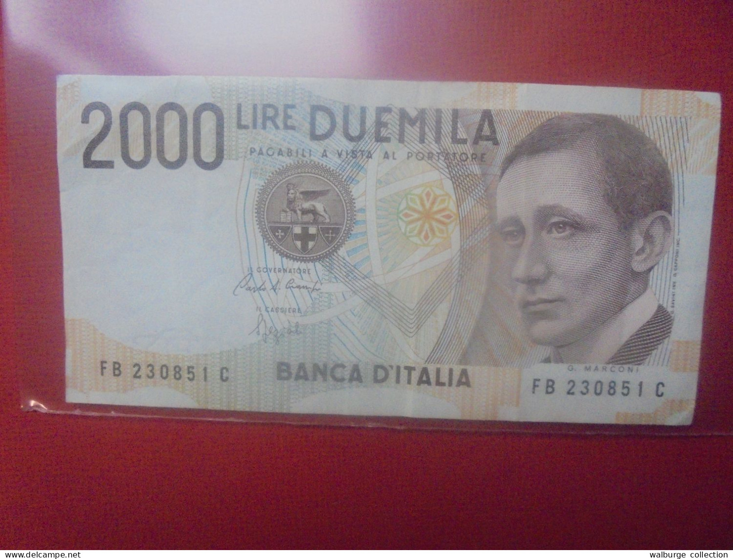 ITALIE 2000 LIRE 1990 Circuler (B.32) - 2000 Lire